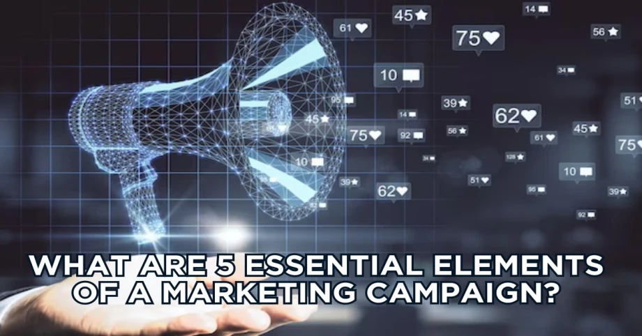 What are 5 essential elements of a marketing campaign